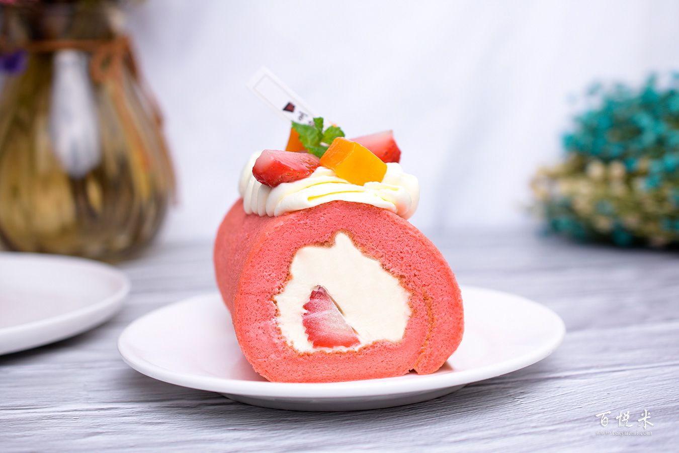 红丝绒蛋糕卷高清图片大全【蛋糕图片】_560