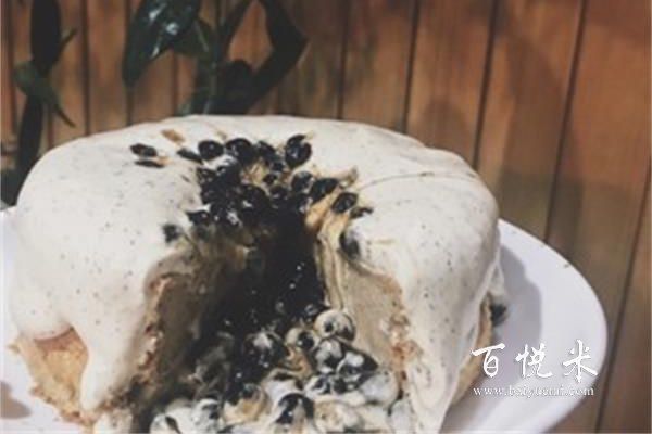 美味可口的珍珠奶茶爆浆蛋糕，想要知道如何制作珍珠奶茶爆浆蛋糕吗？