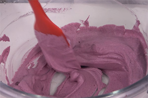 蓝莓冰淇淋的做法大全，蓝莓冰淇淋西点培训图文步骤分享