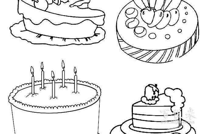 多少岁的小朋友可以学习画生日蛋糕简笔画了？