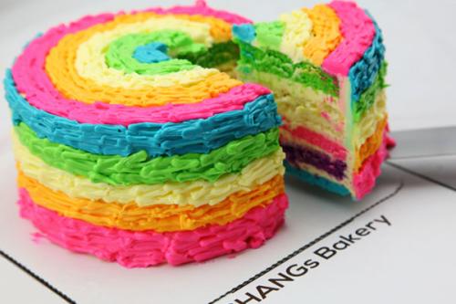 爆浆的彩虹千层奥蛋糕是用什么原材料制作而成